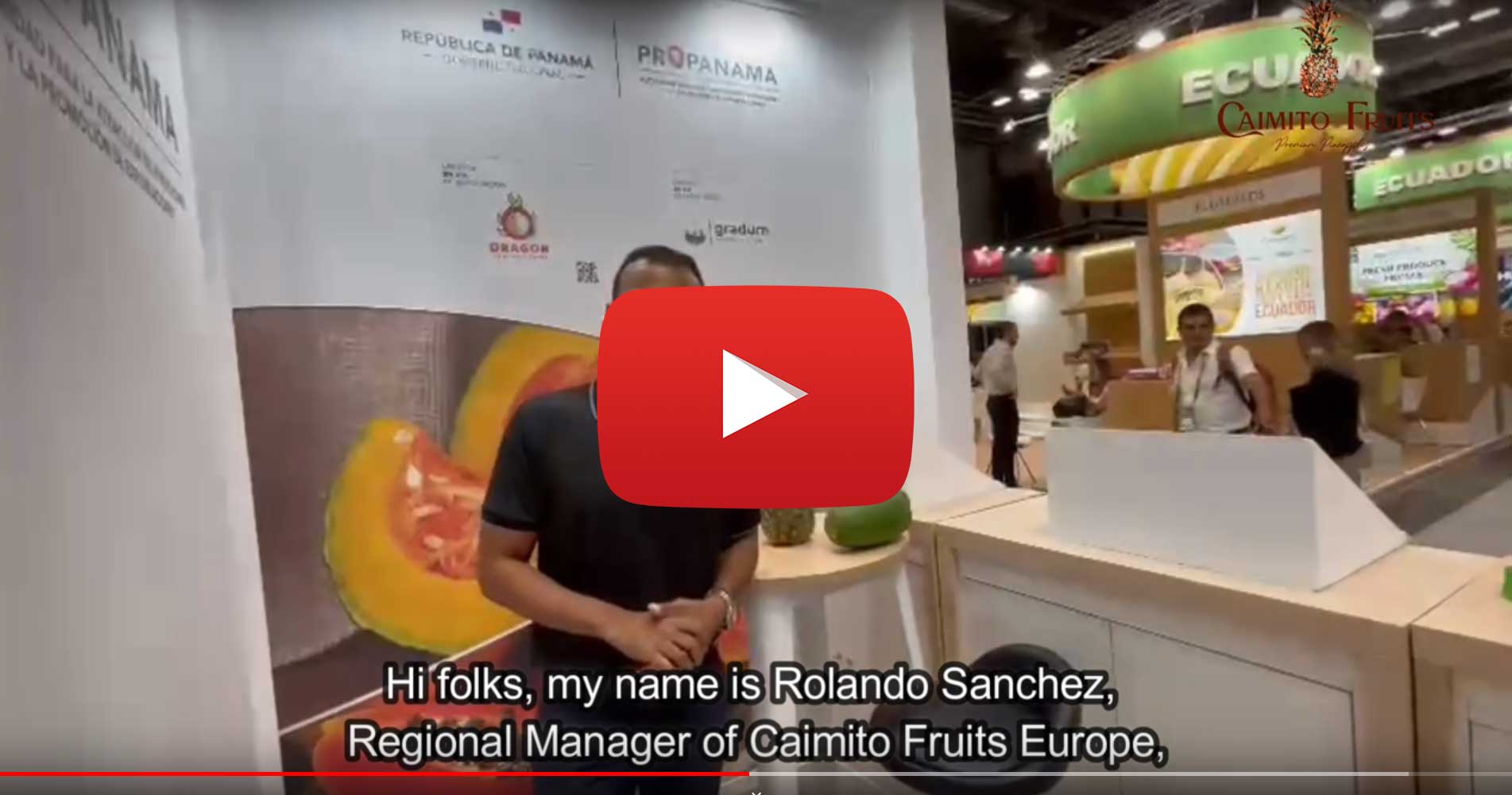 Fruit Attaction 2023 Video Update with Caimito Fruits